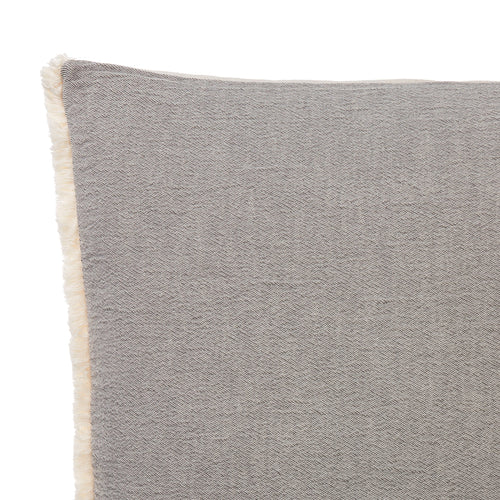 Anaba Cushion Cover in grey & natural white | Home & Living inspiration | URBANARA