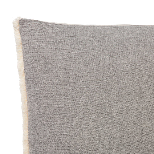 Anaba Cushion Cover in grey & natural white | Home & Living inspiration | URBANARA