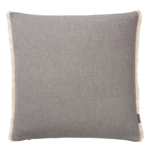 Anaba Cushion Cover grey & natural white, 100% cotton