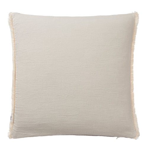 Anaba Cushion Cover grey & natural white, 100% cotton | URBANARA cushion covers