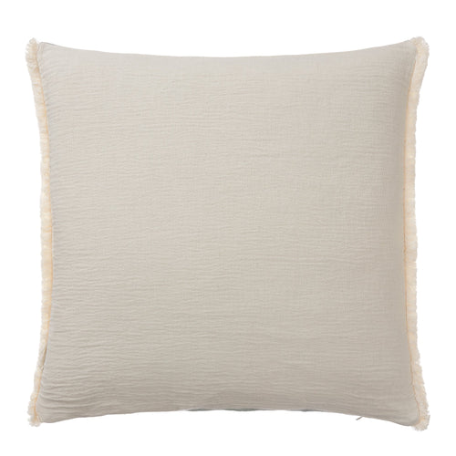 Anaba Cushion Cover green grey & natural white, 100% cotton | URBANARA cushion covers