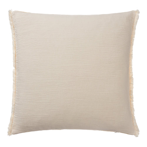 Anaba Cushion Cover terracotta & natural white, 100% cotton | URBANARA cushion covers