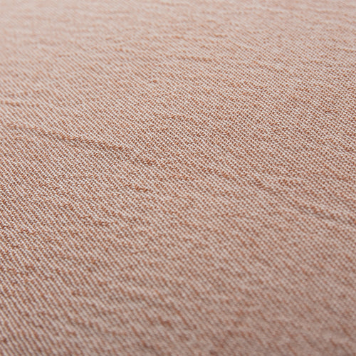 Anaba Cushion Cover terracotta & natural white, 100% cotton | High quality homewares