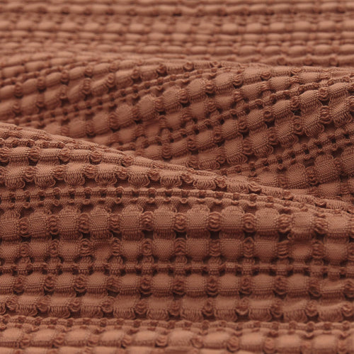 Anadia Cushion Cover terracotta, 100% cotton | High quality homewares