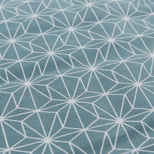 Ankisa Picnic Blanket green grey & natural white & pigeon blue, 100% cotton & 100% polyester | High quality homewares