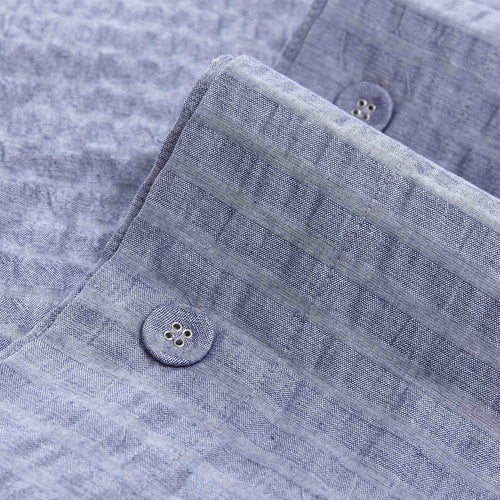 Ansei Pillowcase denim blue, 100% cotton | High quality homewares