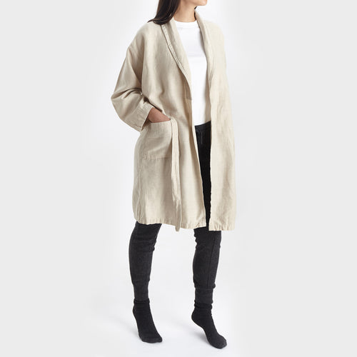Antero Bathrobe in natural | Home & Living inspiration | URBANARA