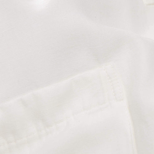 Antero bathrobe, white, 55% cotton & 45% linen | URBANARA bathrobes