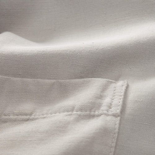 Antero Bathrobe light grey, 55% cotton & 45% linen | Find the perfect bathrobes