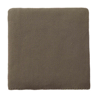 Antua Cotton Blanket olive green, 100% cotton