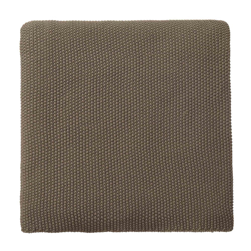 Antua Cotton Blanket olive green, 100% cotton