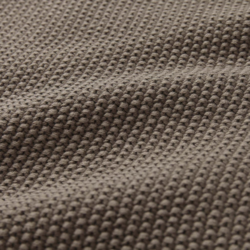 Antua Cotton Blanket olive green, 100% cotton | URBANARA cotton blankets