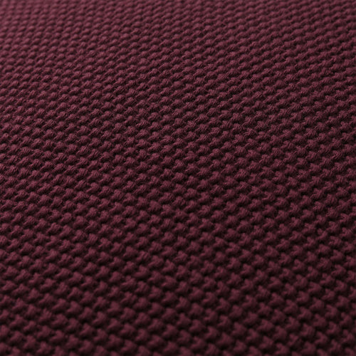 Antua cushion cover, bordeaux red, 100% cotton |High quality homewares