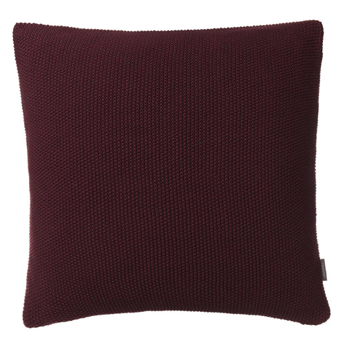 Antua cushion cover, bordeaux red, 100% cotton | URBANARA cushion covers