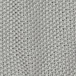 Antua scarf, silver grey, 100% cotton |High quality homewares