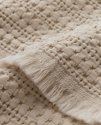 Anuda Cotton Blanket [Natural]