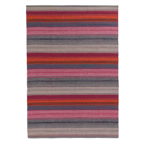 Aonla Rug in pink & grey & turquoise & ecru | Home & Living inspiration | URBANARA
