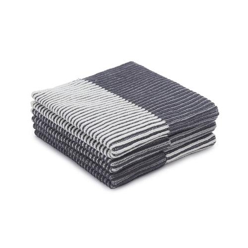Arcela Tea Towel off-white & light grey & dark grey, 100% cotton