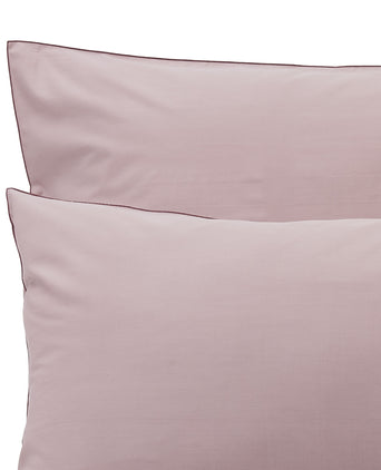 Areias Percale Bed Linen [Taupe/Dark taupe]