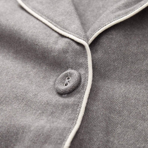 Arove Nightshirt stone grey & natural white, 100% organic cotton | High quality homewares