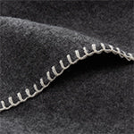 Aspan Blanket in charcoal melange & off-white | Home & Living inspiration | URBANARA