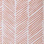 Avola beach mat in papaya & natural white & green grey, 100% cotton & 100% polyester |Find the perfect picnic blankets