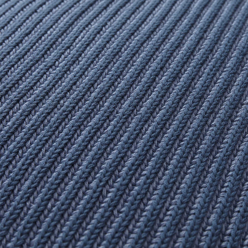 Azoia cushion cover, grey blue & light grey blue, 100% organic cotton |High quality homewares