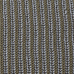 Azoia cushion cover, olive green & silver grey, 100% organic cotton |High quality homewares