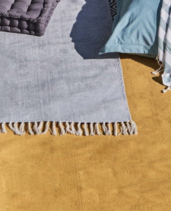 Udaka Rug mustard, 100% pet