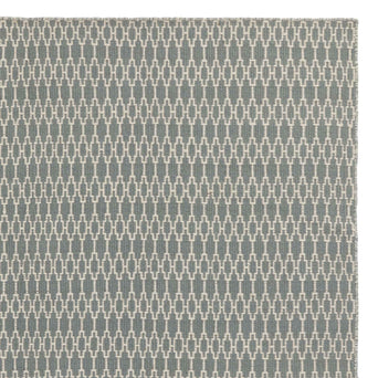 Badela rug, light grey green & ivory, 100% wool