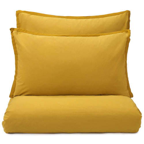 Balaia pillowcase, mustard, 100% combed cotton