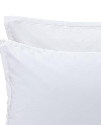 Balaia duvet cover, white, 100% combed cotton