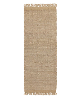 Runner Banar Ivory, 100% Jute