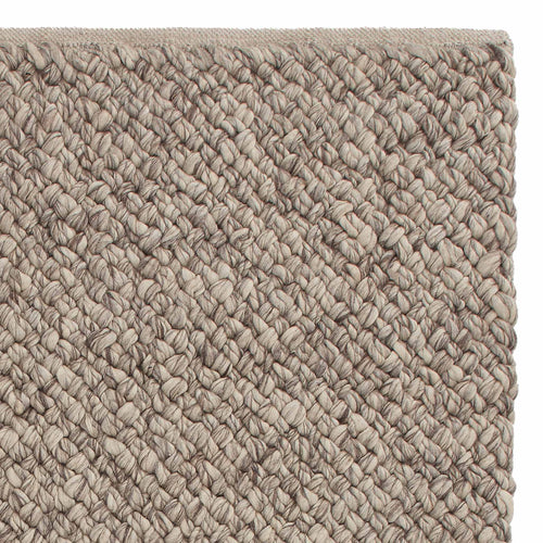 Bara Wool Rug [Light grey melange]