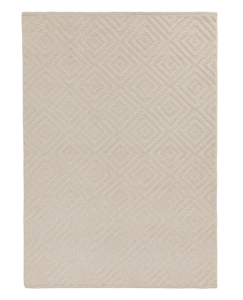 Barod Rug in natural white | Home & Living inspiration | URBANARA
