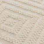 Barod Rug natural white, 100% wool | High quality homewares