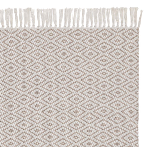 Barota Outdoor Rug [Sand/White]