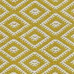 Barota doormat in bright mustard & white, 100% pet |Find the perfect outdoor accessories