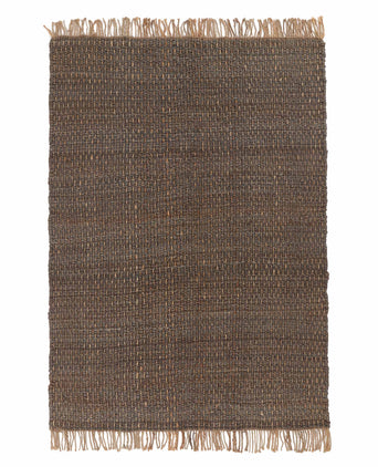 Baruva Rug grey & natural, 100% jute