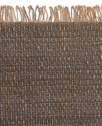 Baruva Doormat grey & natural, 100% jute