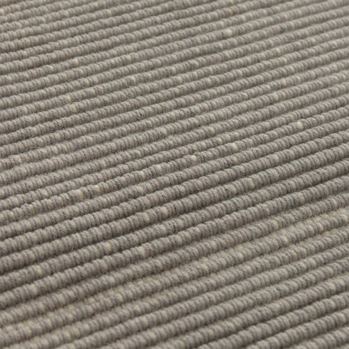 Basni rug, light grey & ivory, 70% wool & 30% cotton |High quality homewares