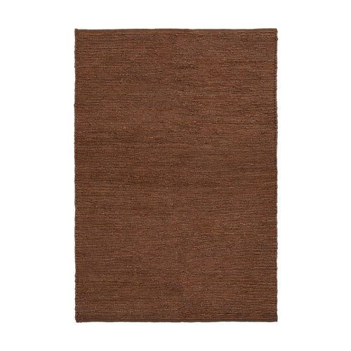 Basu Jute Rug [Dark walnut]