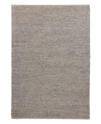 Bavi Wool Rug [Light grey melange]