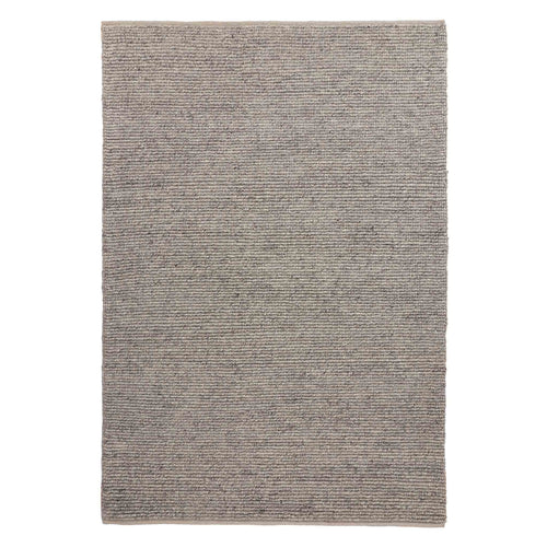 Bavi Wool Rug [Light grey melange]