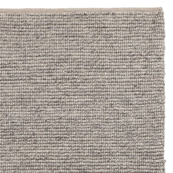 Bavi Wool Rug [Light grey melange]