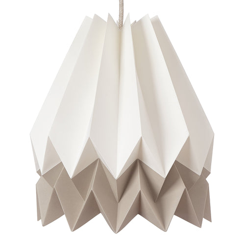 Belia pendant lamp, ivory & natural & natural white, 100% paper |High quality homewares