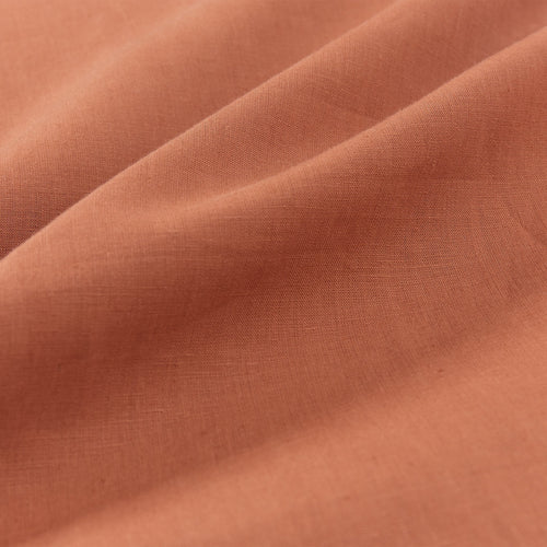 Bellvis Pillowcase terracotta, 100% linen | URBANARA linen bedding