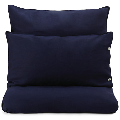 Bellvis Bed Linen dark blue, 100% linen