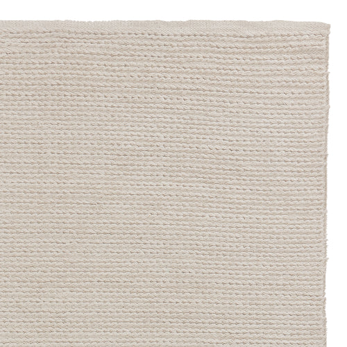 Bhaleri cotton rug natural white, 100% cotton