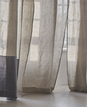 Zelva Curtain natural, 100% linen